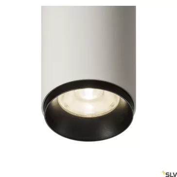   NUMINOS TRACK 3 PHASE M fehér-fekete 8.5cm 4000K 60° 20,1W dimmelhető LED spot lámpa 3 fázisú sínhez