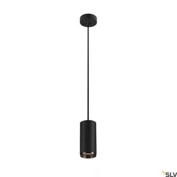   NUMINOS PD PHASE M fekete 8.5cm 3000K 60° 20,1W dimmelhető függesztett LED spot lámpa