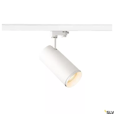   NUMINOS TRACK 3 PHASE L fehér-fekete 10cm 3000K 36° 28W dimmelhető LED spot lámpa 3 fázisú sínhez