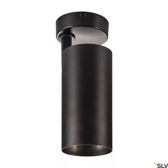 NUMINOS SPOT PHASE L fekete 10cm 3000K 36° 28W dimmelhető mennyezeti LED spot lámpa