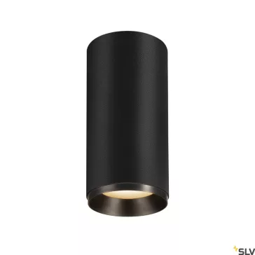   NUMINOS CL PHASE L fekete 10cm 3000K 24° 28W dimmelhető mennyezeti LED spot lámpa