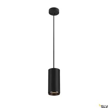   NUMINOS PD PHASE L fekete 10cm 2700K 36° 28W dimmelhető függesztett LED spot lámpa