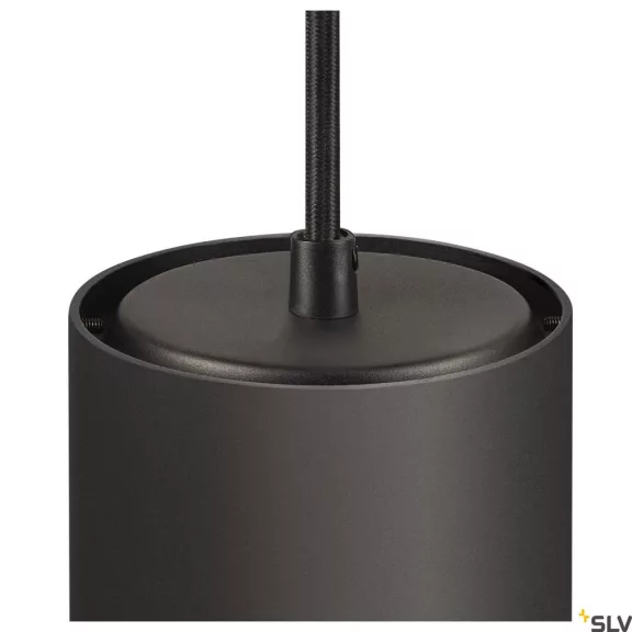 NUMINOS PD PHASE L fekete 10cm 2700K 36° 28W dimmelhető függesztett LED spot lámpa