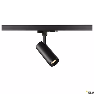   NUMINOS TRACK 3 PHASE S fekete 6.5cm 2700K 60° 10,42W dimmelhető LED spot lámpa 3 fázisú sínhez
