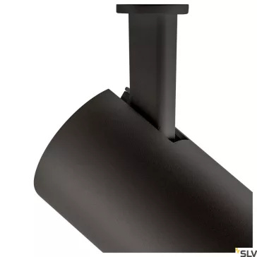   NUMINOS TRACK 3 PHASE S fekete 6.5cm 2700K 60° 10,42W dimmelhető LED spot lámpa 3 fázisú sínhez