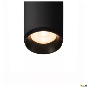   NUMINOS TRACK 3 PHASE S fekete 6.5cm 2700K 60° 10,42W dimmelhető LED spot lámpa 3 fázisú sínhez