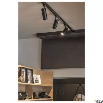   NUMINOS TRACK 3 PHASE S fekete 6.5cm 3000K 60° 10,42W dimmelhető LED spot lámpa DALI sínhez