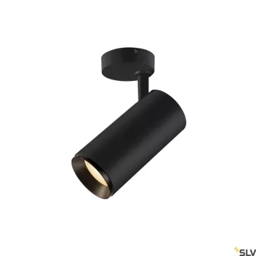   NUMINOS SPOT DALI L fekete 10cm 3000K 24° 28W dimmelhető mennyezeti LED spot lámpa