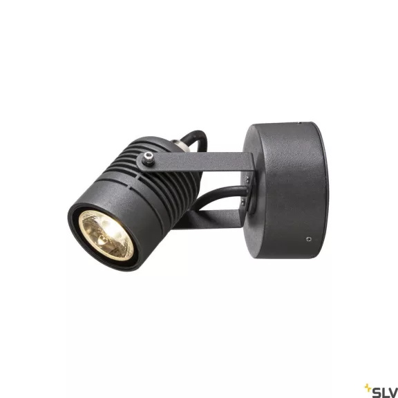 LED SPOT SP antracit IP55 kültéri fali és mennyezeti LED spot lámpa