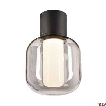   OVALISK CL antracit IP65 7,5W 3000-4000K kültéri mennyezeti LED lámpa