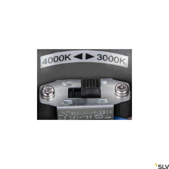 OVALISK CL antracit IP65 7,5W 3000-4000K kültéri mennyezeti LED lámpa