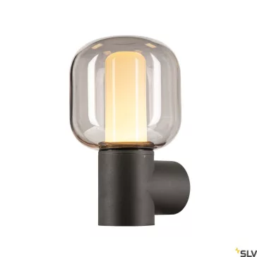   OVALISK WL antracit IP65 9W 3000-4000K kültéri fali LED lámpa