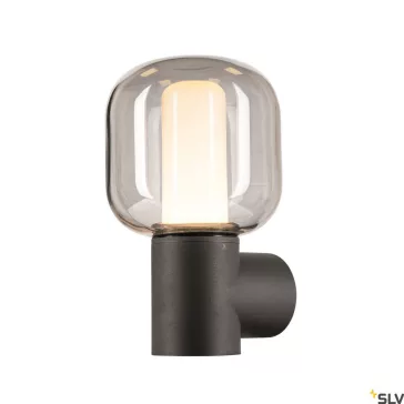   OVALISK WL antracit IP65 9W 3000-4000K kültéri fali LED lámpa