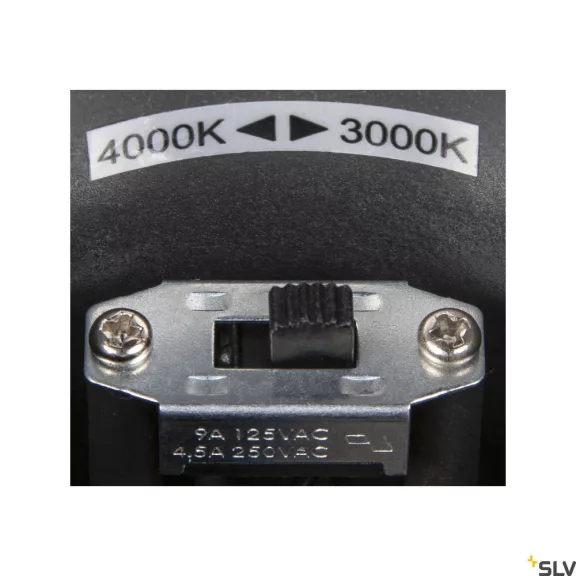 OVALISK WL SENSOR antracit IP65 9,6W 3000-4000K kültéri mozgásérzékelős fali LED lámpa