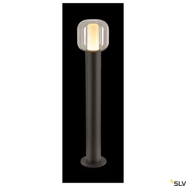   OVALISK 75 FL antracit IP65 9W 3000-4000K kültéri LED allólámpa