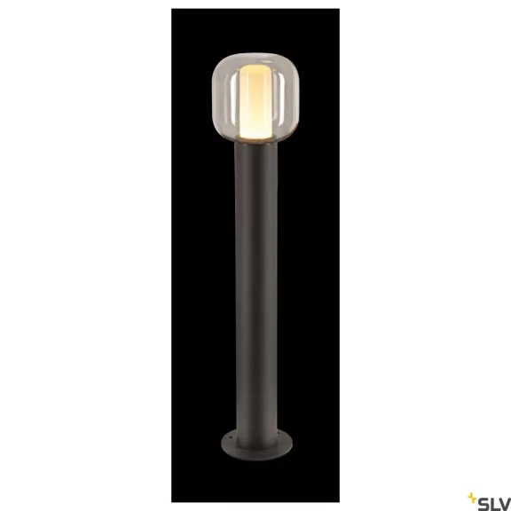 OVALISK 75 FL antracit IP65 9W 3000-4000K kültéri LED allólámpa