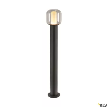   OVALISK 100 FL antracit IP65 9W 3000-4000K kültéri LED allólámpa