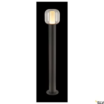   OVALISK 100 FL antracit IP65 9W 3000-4000K kültéri LED allólámpa