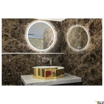   TRUKKO WL LED IP44 25W 3000/4000/6500K dimmelhető páramentesítős fürdőszobai LEDes kerek tükör