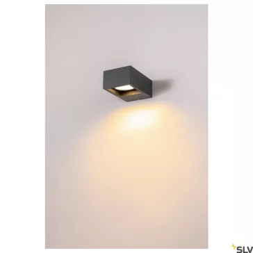 ESKINA FRAME WL LED antracit IP65 15W 3000/4000K fali lámpa