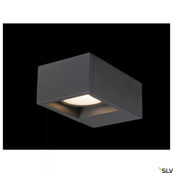ESKINA FRAME WL LED antracit IP65 15W 3000/4000K fali lámpa