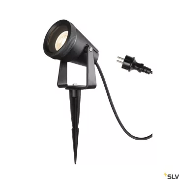   SAMRINA SP fekete IP65 GU10 állítható kültéri leszúrható reflektor