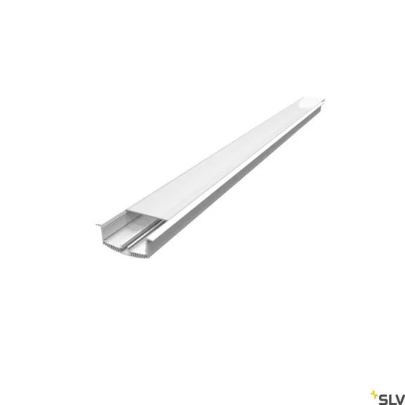 GRAZIA 60 fehér 3m hosszú 8,6cmx3,3cm-es süllyesztett LED profil