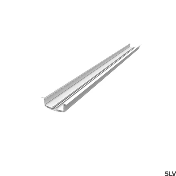 GRAZIA 60 fehér 3m hosszú 8,6cmx3,3cm-es süllyesztett LED profil