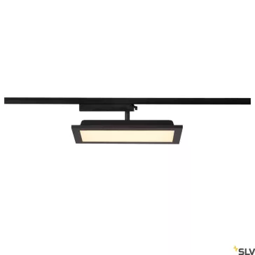   PANEL ONE-TRACK SQUARE fekete 18W 3000K szögletes sínes LED lámpa 1 fázisú sínhez