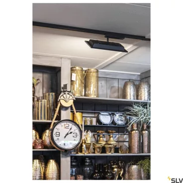   PANEL ONE-TRACK SQUARE fekete 18W 3000K szögletes sínes LED lámpa 1 fázisú sínhez