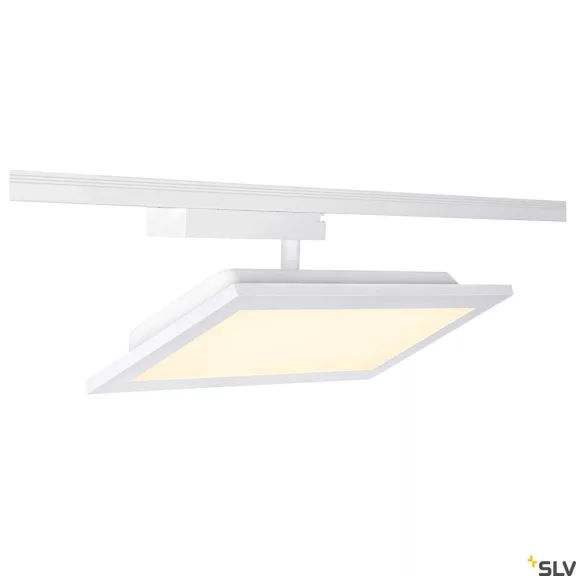PANEL ONE-TRACK SQUARE fehér 18W 3000K szögletes sínes LED lámpa 1 fázisú sínhez