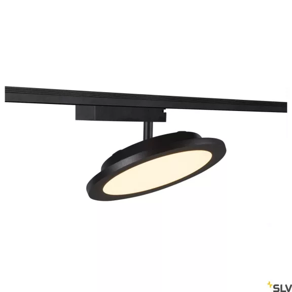 PANEL ONE-TRACK ROUND fekete 18W 3000K kerek sínes LED lámpa 1 fázisú sínhez