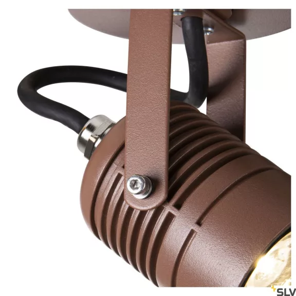 LED SPOT SP rozsda IP55 6W 3000K kültéri fali és mennyezeti LED spot lámpa