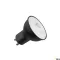 LED GU10 fekete 6W 4000K 38° CRI90 490lm dimmelhető LED izzó