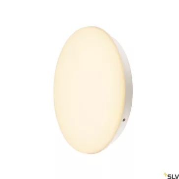   SIMA SENSOR LED fehér IP44 24W 3000K kerek kültéri fali és mennyezeti lámpa