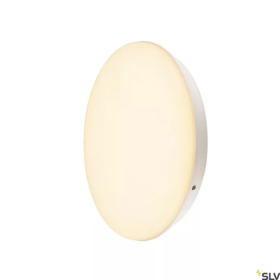 SIMA SENSOR LED fehér IP44 24W 3000K kerek kültéri fali és mennyezeti lámpa