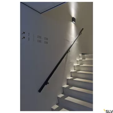 BIG QUAD LED antracit IP54 8,2W 3000K kültéri fali lámpa