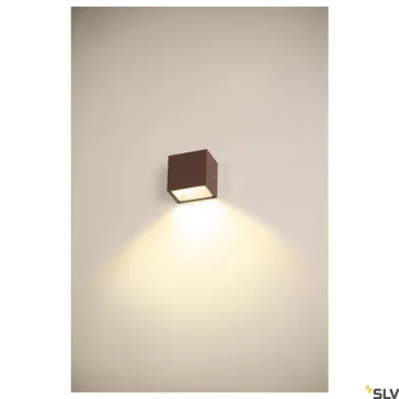   SITRA S WL SINGLE LED rozsda IP44 6.2W 3000/4000K kültéri fali lámpa