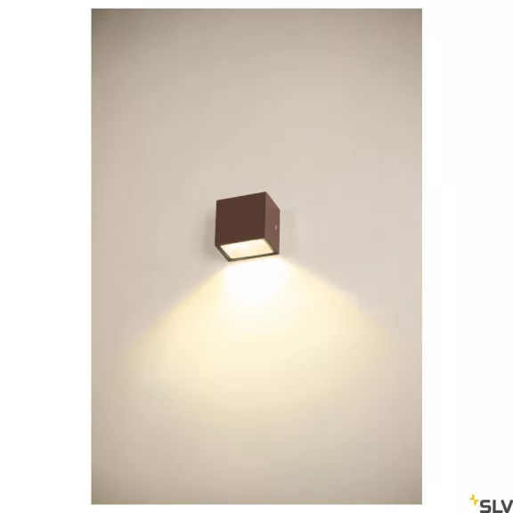 SITRA S WL SINGLE LED rozsda IP44 6.2W 3000/4000K kültéri fali lámpa