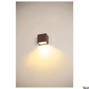   SITRA S WL SINGLE LED rozsda IP44 6.2W 3000/4000K kültéri fali lámpa