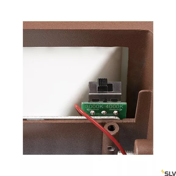 SITRA S WL SINGLE LED rozsda IP44 6.2W 3000/4000K kültéri fali lámpa