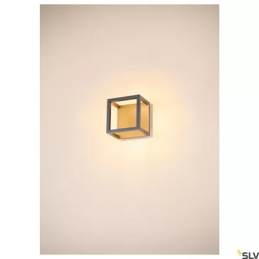   QUADRULO CL antracit-fehér IP55 7,5W 3000K kültéri mennyezeti LED lámpa