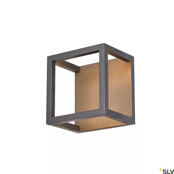 QUADRULO CL antracit-fehér IP55 7,5W 3000K kültéri mennyezeti LED lámpa