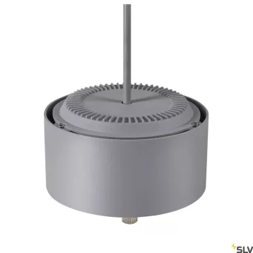   PARA DOME szürke E27 függesztett ipari lámpa foglalat vezetékkel