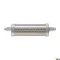 QT DE12 R7S 118MM LED átlátszó 15W 3000K CRI90 330° 2000lm dimmelhető LED izzó