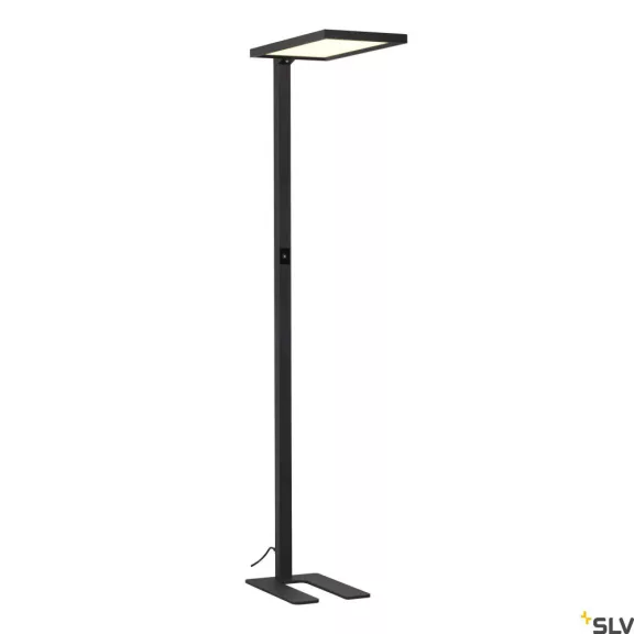 WORKLIGHT LED fekete 79w 4000K 80° professzionális munkaasztal megvilágító állólámpa