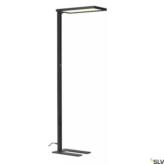 WORKLIGHT LED fekete 79w 4000K 80° professzionális munkaasztal megvilágító állólámpa