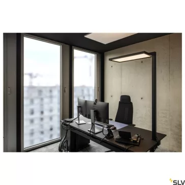   WORKLIGHT LED fekete 79w 4000K 80° munkalapra rögzíthető professzionális asztal megvilágító lámpa