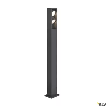   ESKINA FRAME 125 POLE DOUBLE antracit 15W 3000/4000K 95° kültéri LED allólámpa