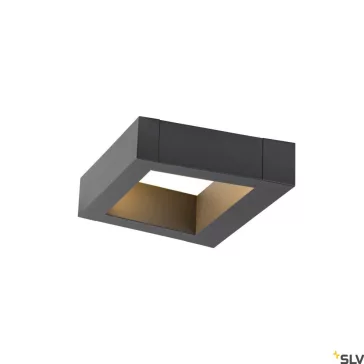   BOOKAT antracit IP65 15W 3000/4000K kültéri fali LED lámpa